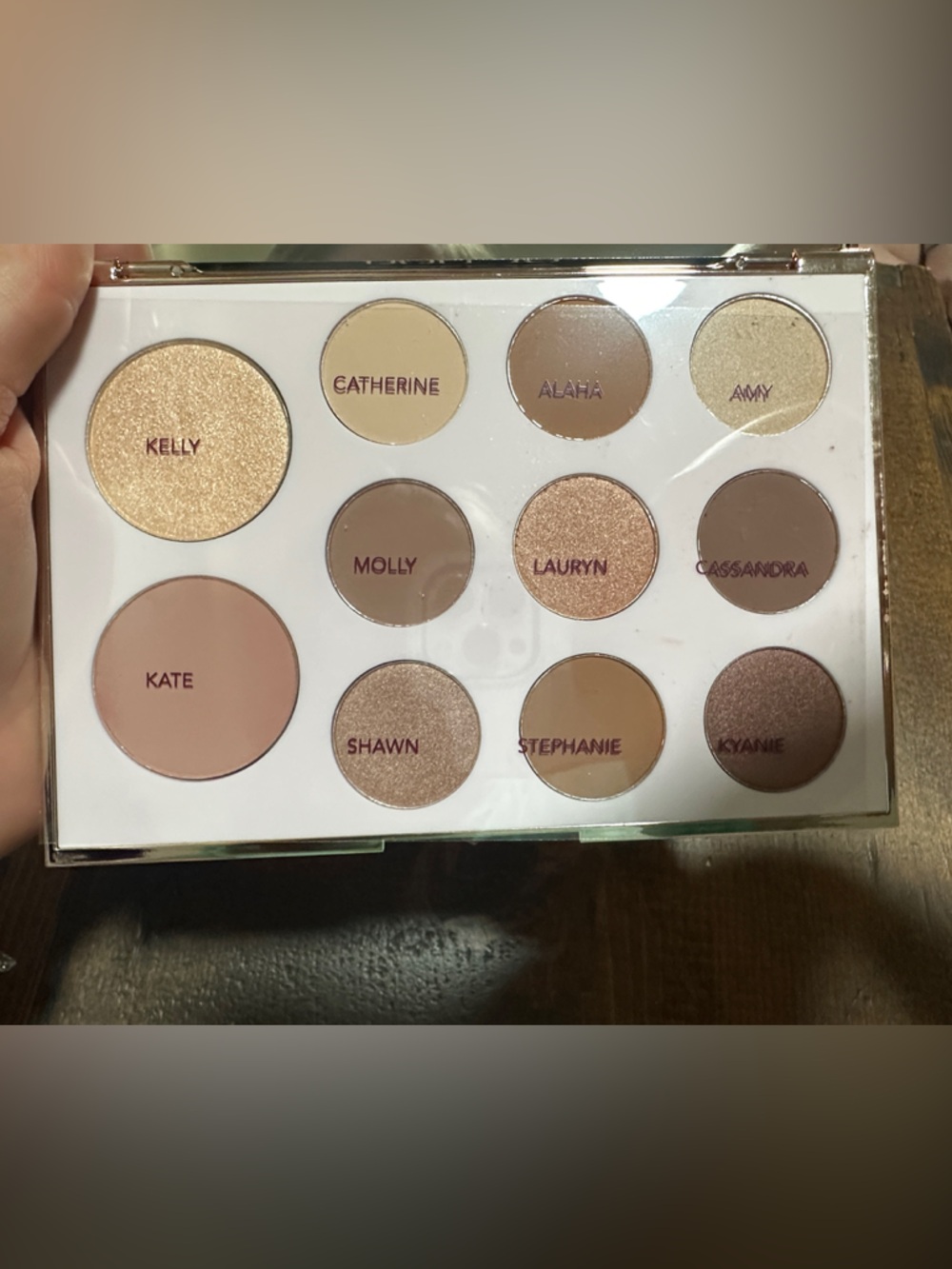 Neutral Eyeshadow Palette - Brown & Gold Tones